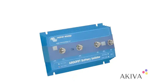 Blue battery isolator for Argofet 100-3 three batteries 100A system