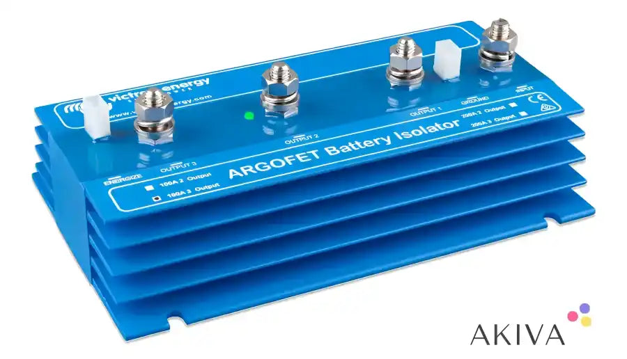 Blue Argofet 100-3 Battery Isolator for Three Batteries 100A Retail with Multiple Outputs