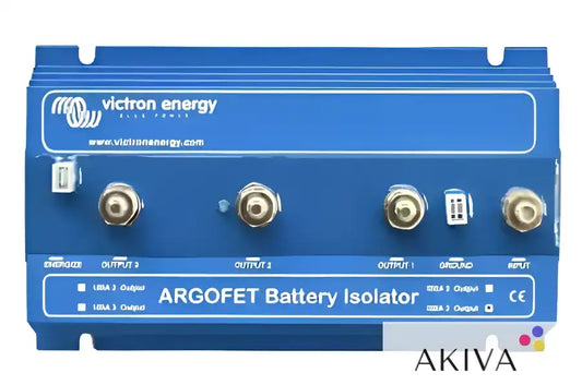 Blue ARGOFET Battery Isolator for Argofet 200-3 Three Batteries 200A system