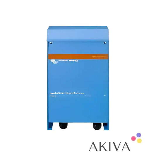 Blue isolation transformer for Autotransformer 240V-100A, ideal for off-grid power solutions