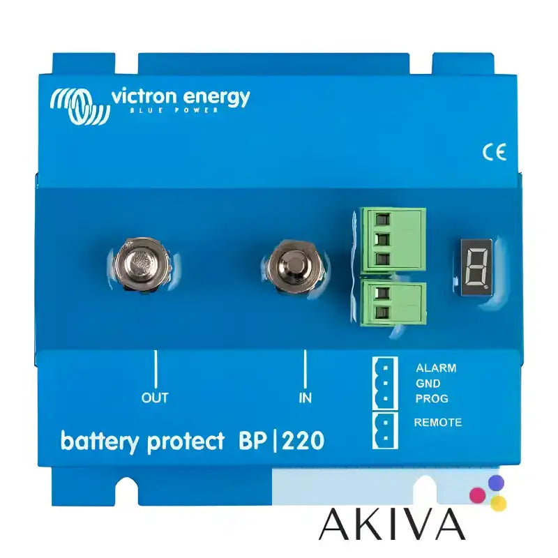 Blue BatteryProtect 12/24V-220A for Off-Grid Power Solutions by Victron Energy Dealer Plymouth