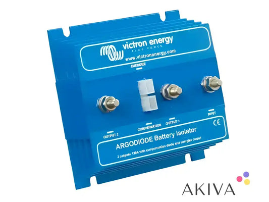 Blue BCD 402 battery isolator with multiple terminals for batteries 40A combiner diode