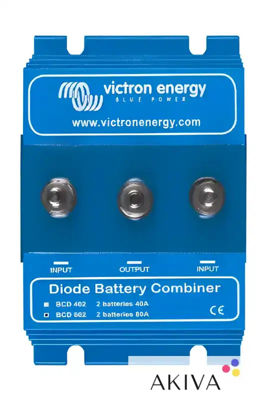Blue Diode Battery Combiner for BCD 802, ideal for Batteries 80A in off-grid power solutions