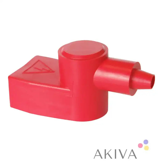 Red plastic battery terminal cover for Blue Sea Systems BSS Cable Cap Stud 0|00AWG