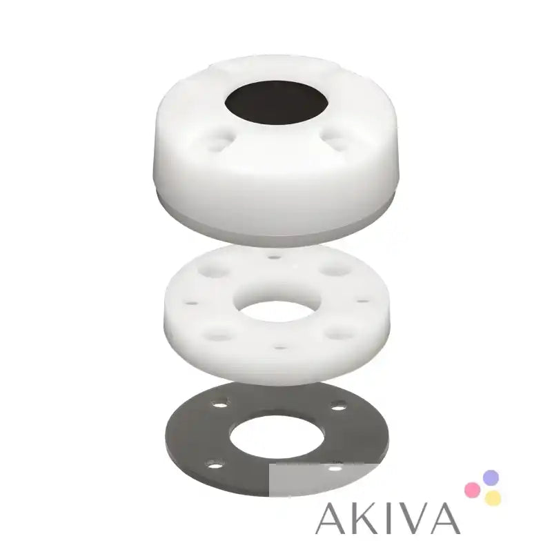 Blue Sea Systems BSS CableClam .625 white plastic metal flanges