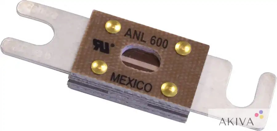 Blue Sea Systems ANL 600A fuse with brown body for circuit protection