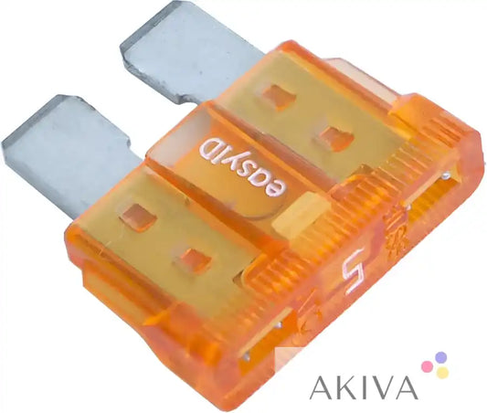 Orange automotive fuse from Blue Sea Systems BSS Fuse ATC easyID product line