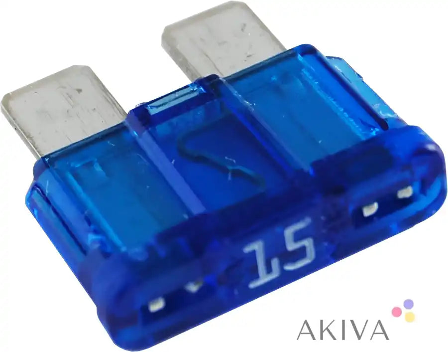 Blue Sea Systems BSS Fuse ATO/ATC 15A blue translucent 15-amp blade fuse