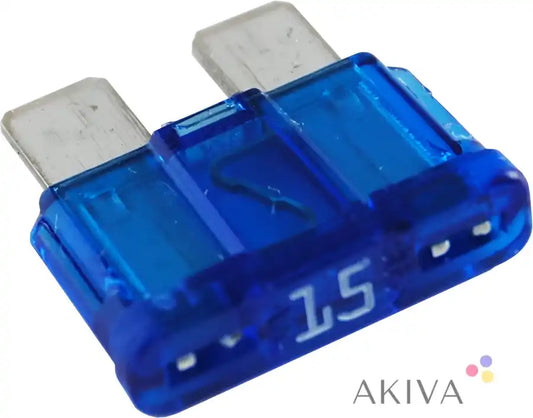 Blue Sea Systems BSS Fuse ATO/ATC 15A blue translucent 15-amp blade fuse