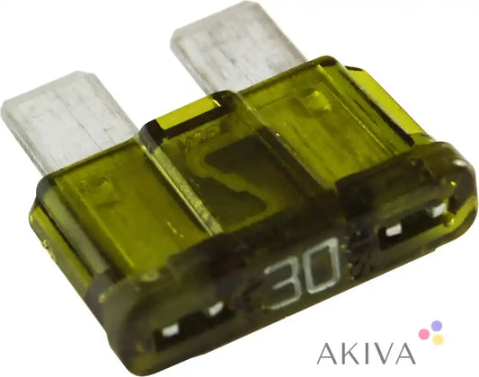 Blue Sea Systems olive green plastic 30A ATO/ATC blade fuse
