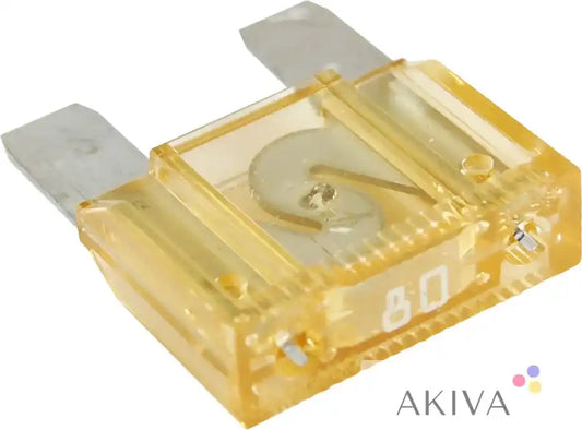 Yellow automotive fuse for Blue Sea Systems BSS Fuse MAXI 80A by Sea Systems