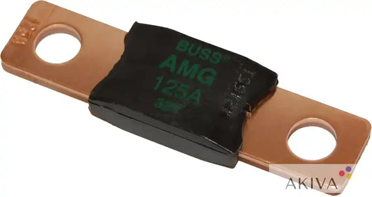 Blue Sea Systems BSS Fuse MEGA 125A/32V black copper bus bar
