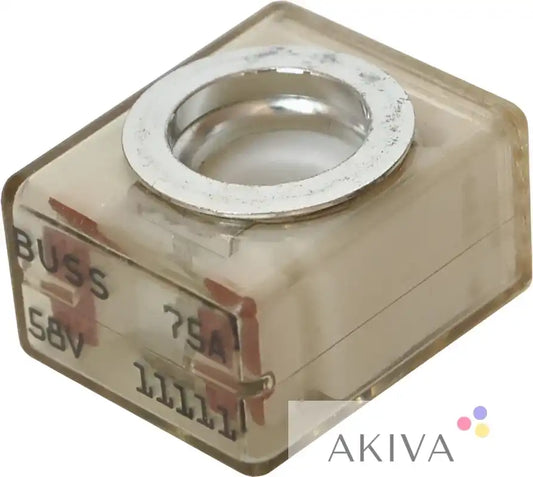 Transparent electrical fuse from Blue Sea Systems BSS Fuse Terminal 75A