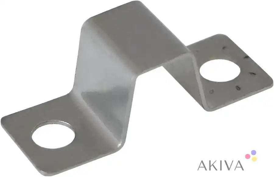 Shiny metal bracket with mounting holes for Blue Sea Systems ST‑CLB circuit breaker block