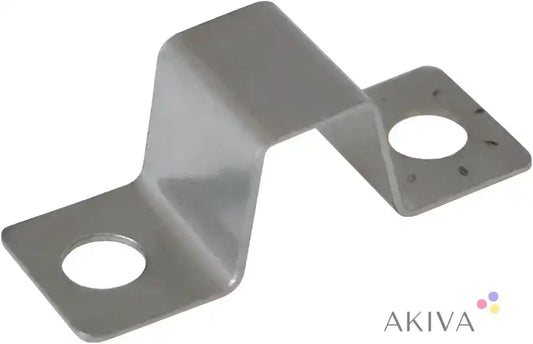 Shiny metal bracket with mounting holes for Blue Sea Systems ST‑CLB circuit breaker block