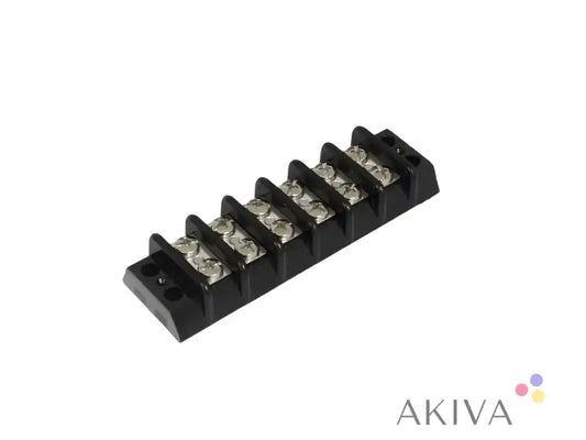 Black terminal block with screws for Blue Sea Systems BSS Terminal Block Ind 4circ 30A