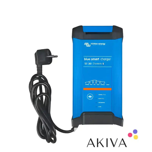 Blue Smart IP22 Charger 12/30(3) 230V CEE with power cord for efficient charging
