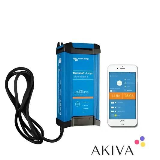 Blue Smart IP22 Charger with phone app for efficient battery management and charging