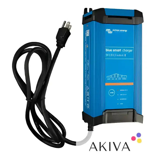 Blue Smart IP22 Charger with power cord for efficient 120V NEMA charging