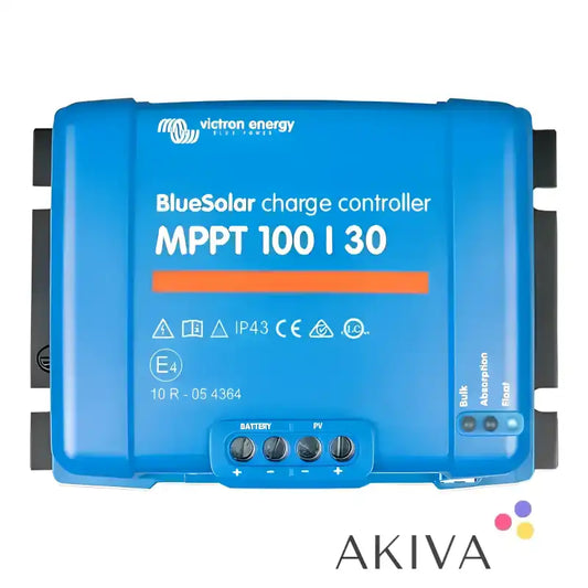 BlueSolar MPPT 100/30 solar charge controller for off-grid power solutions by Victron Energy