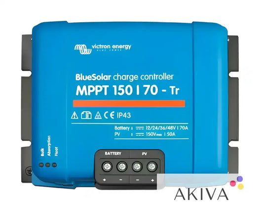 BlueSolar MPPT 150/70-Tr solar charge controller for off-grid power solutions from Victron Energy