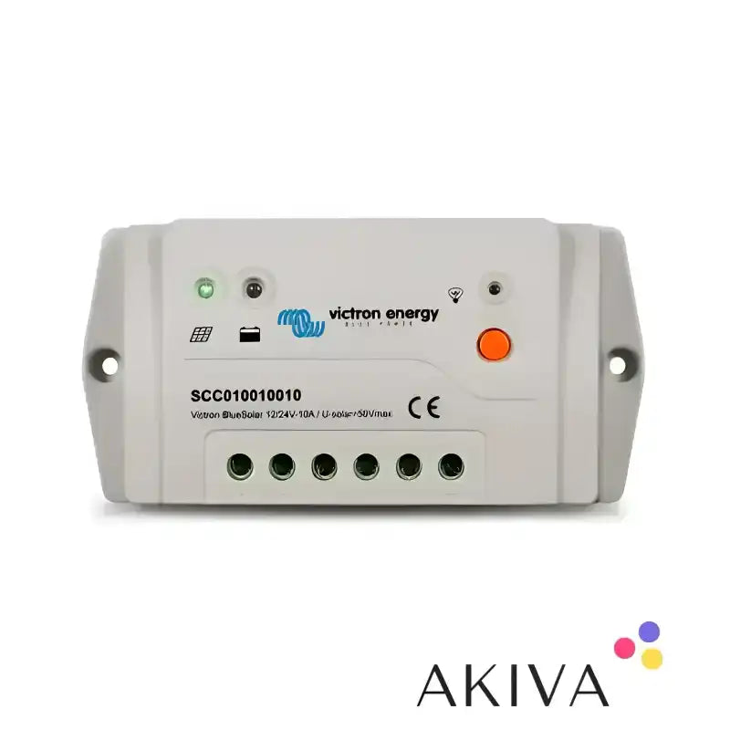 White Solar Charge Controller from BlueSolar PWM-Pro Charge Controller 12/24V-10A