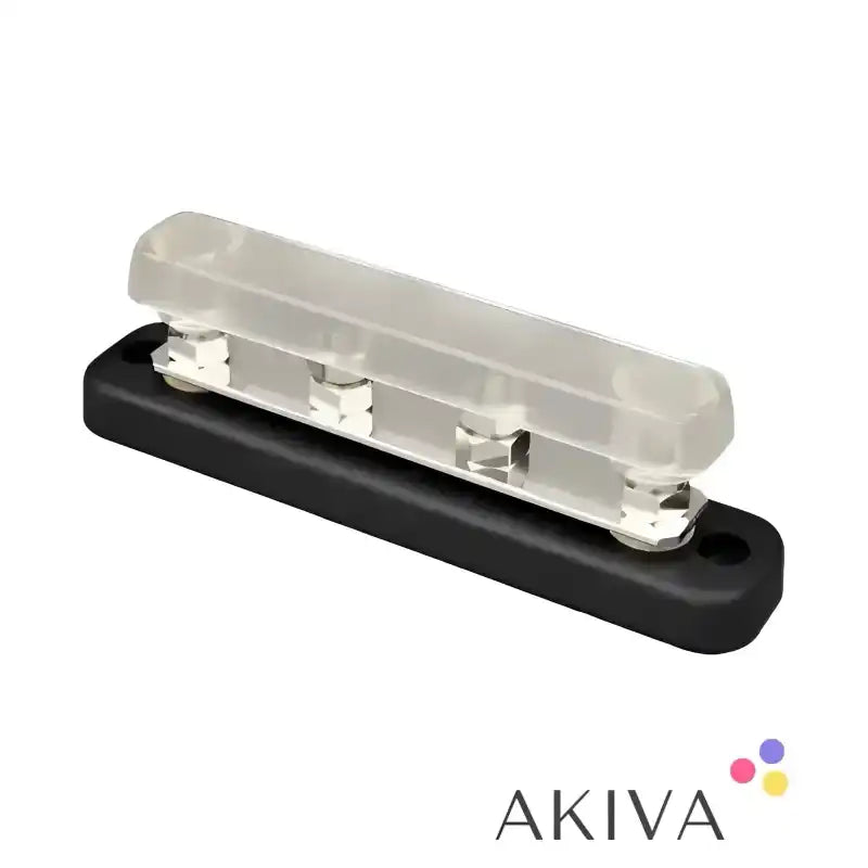 Three-terminal bus bar for Busbar 150A 4P +cover in off-grid power solutions