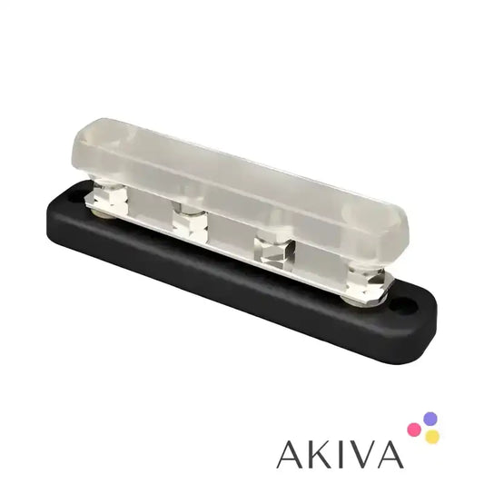 Three-terminal bus bar for Busbar 150A 4P +cover in off-grid power solutions