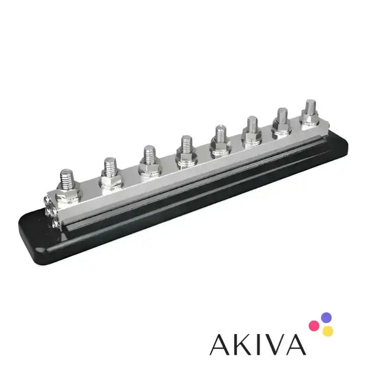 Electrical distribution block with multiple terminals for Busbar 600A 8P +cover power solutions