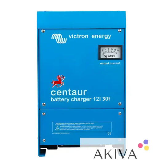 Blue Centaur battery charger in the Centaur Charger 12/30(3) 120-240V for off-grid power solutions