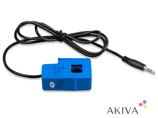 Blue split core current transformer 100A:50mA with audio jack for MultiPlus-II