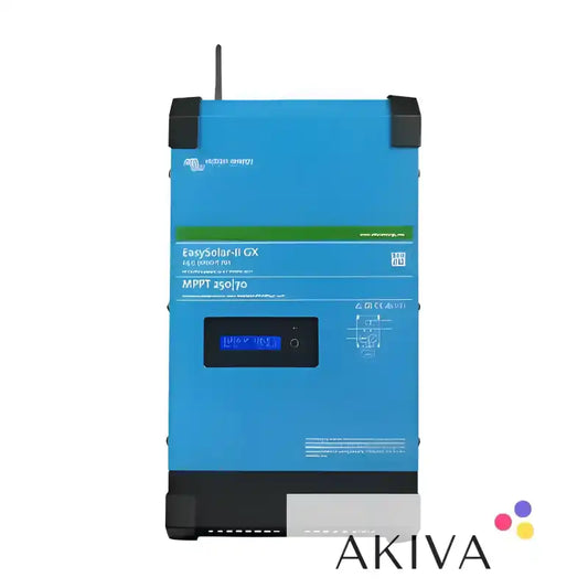 Blue solar power inverter of EasySolar-II 24/3000/70-32 MPPT for off-grid power solutions