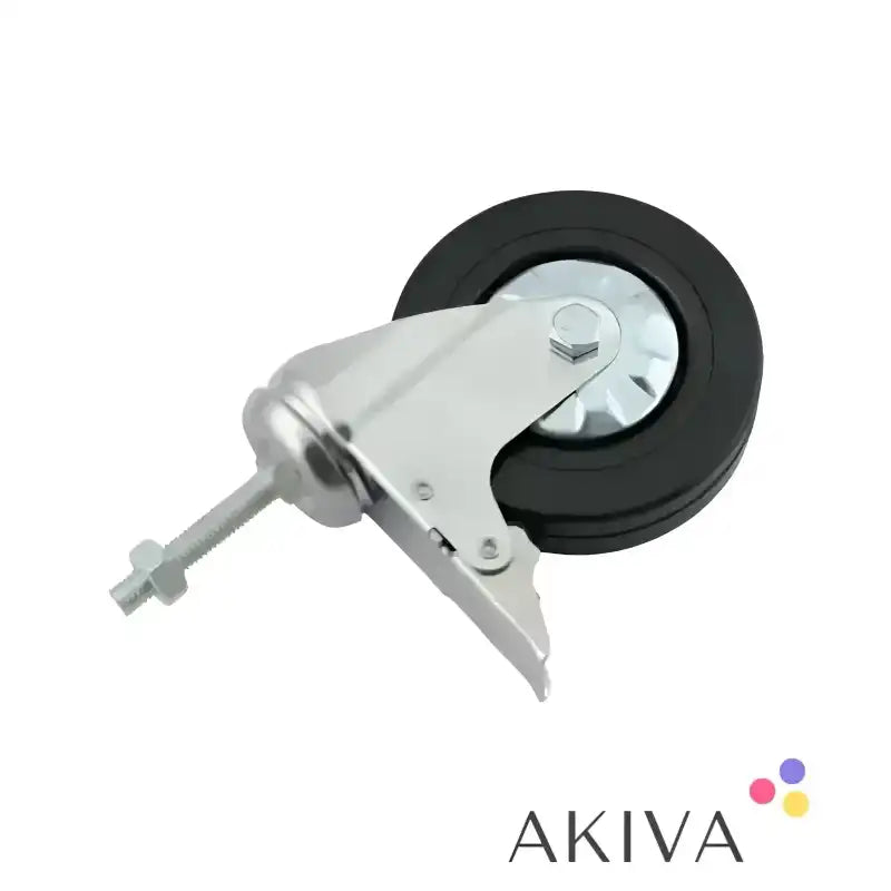 Swivel caster with brake for ECOFLOW Adjustable Ground and Suspended Solar Bracket wheel