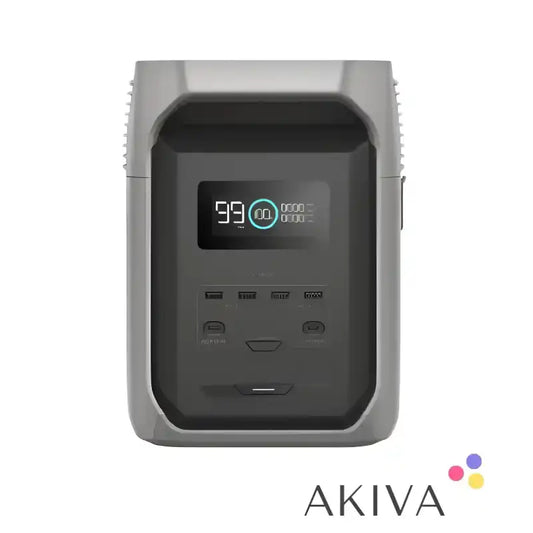 Portable power station ECOFLOW Delta 3 1500 showcases digital display for off-grid power solutions