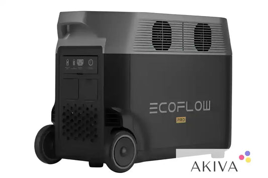 Portable EcoFlow Delta Pro Extra Battery power station with wheels for easy mobility