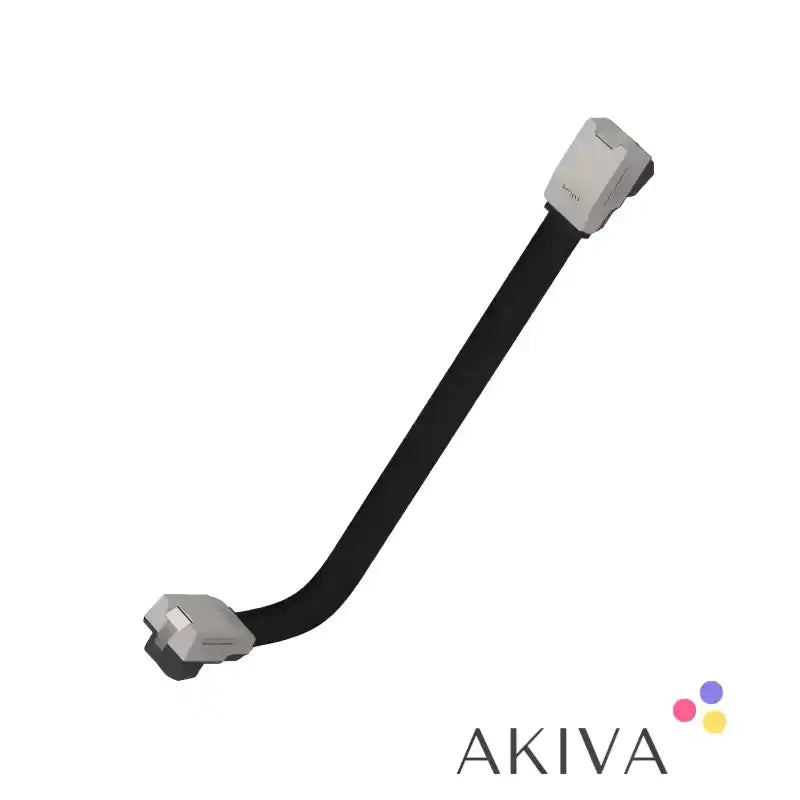Black strap with silver connectors for ECOFLOW LFP Battery Power Cable -2.5m