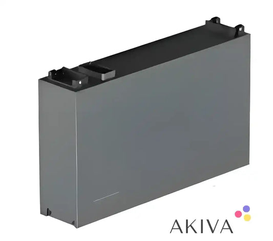 Rectangular gray ECOFLOW PowerOcean LFP Battery 5KWH for energy storage solutions