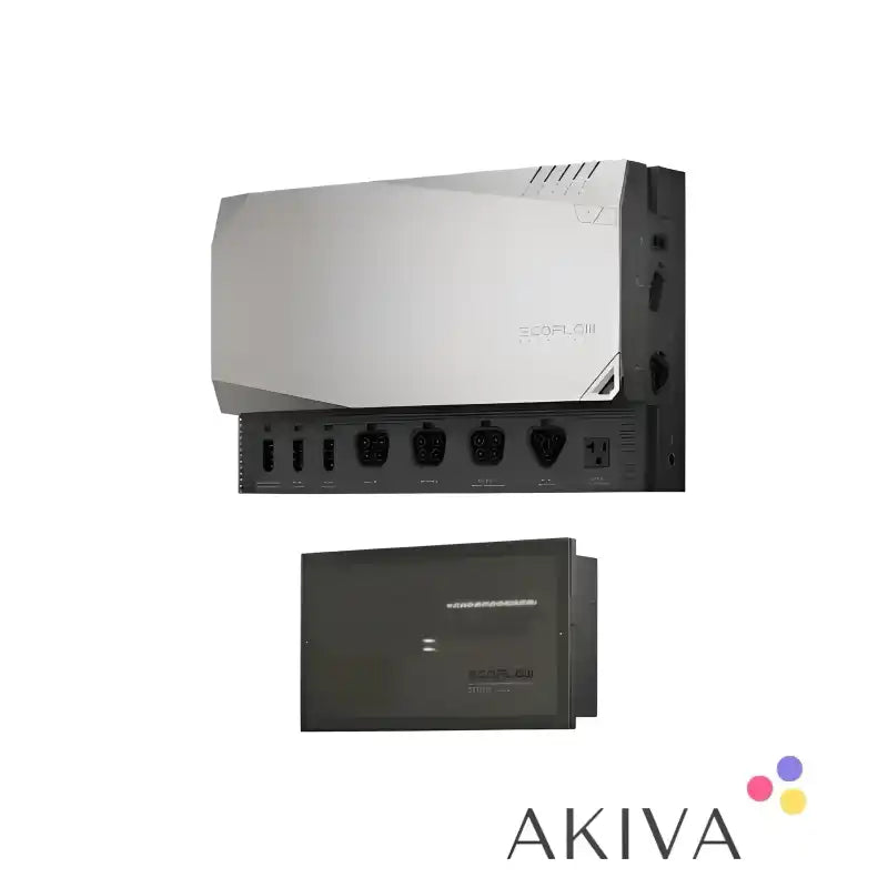 Power station and expansion battery in the Ecoflow Prepared Kit with Distribution Panel