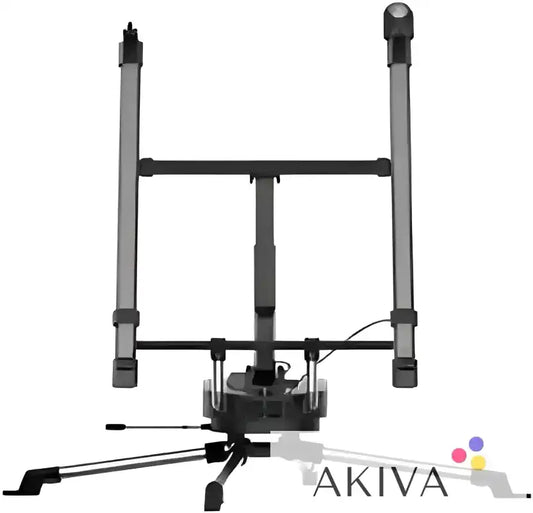 Rotating camera jib with tripod base for EcoFlow Solar Tracker system setup