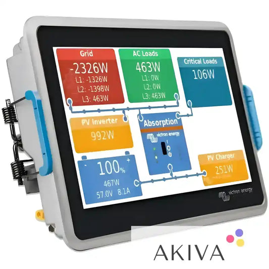 Ekrano GX solar power system monitor for off-grid power solutions by Victron Energy Dealer Plymouth
