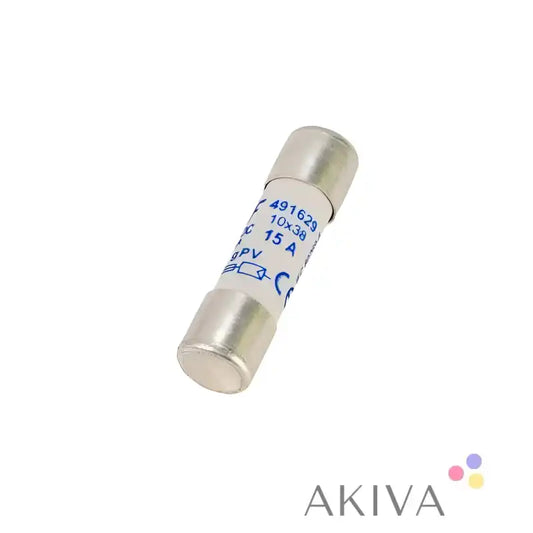 Cylindrical fuse with metal ends for PV15A fuse 15 1000 F PV15A off-grid power solutions