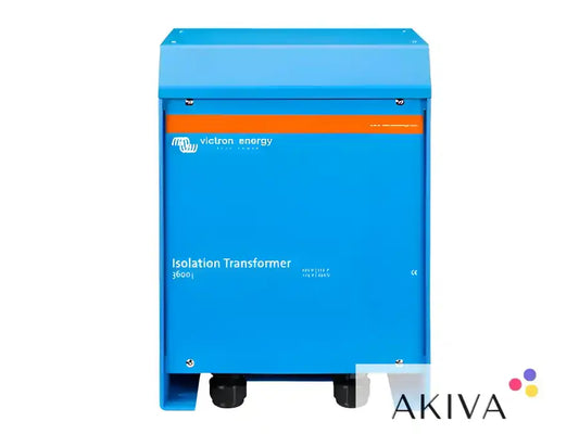 Blue Isolation Transformer 3600W Auto 115/230V for versatile voltage applications