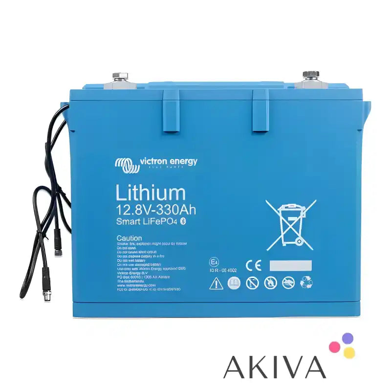 Blue Lithium LiFePO4 Battery 12.8V/330Ah Smart for off-grid power solutions