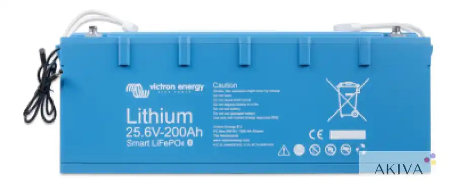 Victor Energy 25.6V 200Ah smart LiFePO4 battery for off-grid power solutions