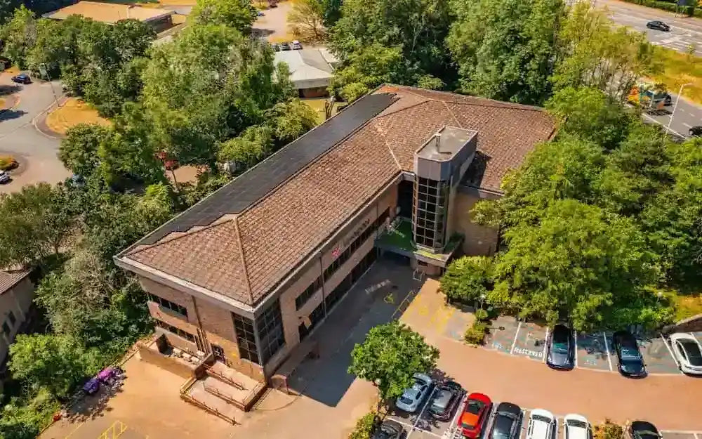Modern office building.