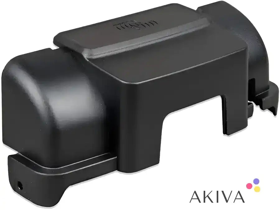 Black plastic cover for MPPT WireBox-S 100-20 enhancing durability and protection