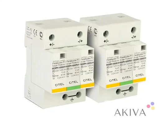 White Surge Protectors for Off-Grid Power Solutions in Option DC OVP Type 2