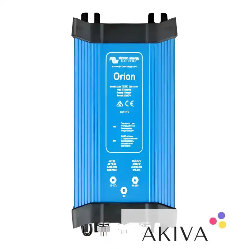 Blue Orion DC-DC Converter in Orion 24/12-70A DC-DC Converter IP20 for efficient power transfer