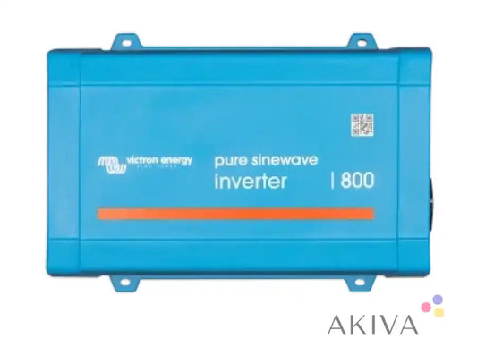 Blue victron energy phoenix inverter 12 800 230v ve direct pure sinewave model 1800 with orange stripe for off-grid power solutions