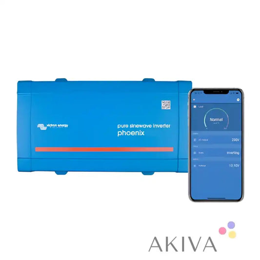 Victron Energy Phoenix Inverter 24/1200 blue with orange stripe for off-grid power